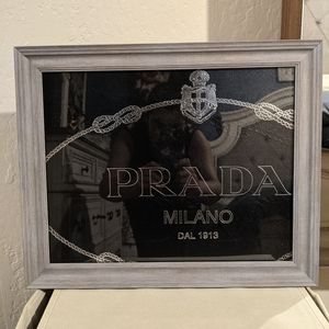 11x14 Prada Luxury Gift Bag - Framed